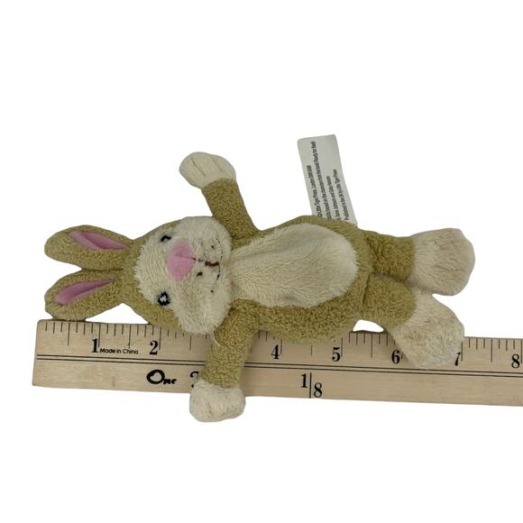 Little Rabbit “Ready For Bed” Bunnies Soft Plush Beanie Toy Little Tiger Press - Picture 10 of 12